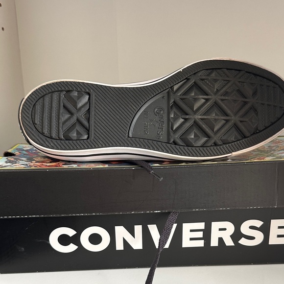 Converse All Star WNS Wonder Woman Vol 1 High-Top Sneakers - Black and White - Picture 6 of 7